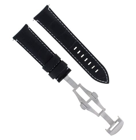 breitling leather strap clasp|breitling 22mm strap deployment.